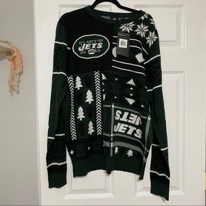 Jets Christmas sweater